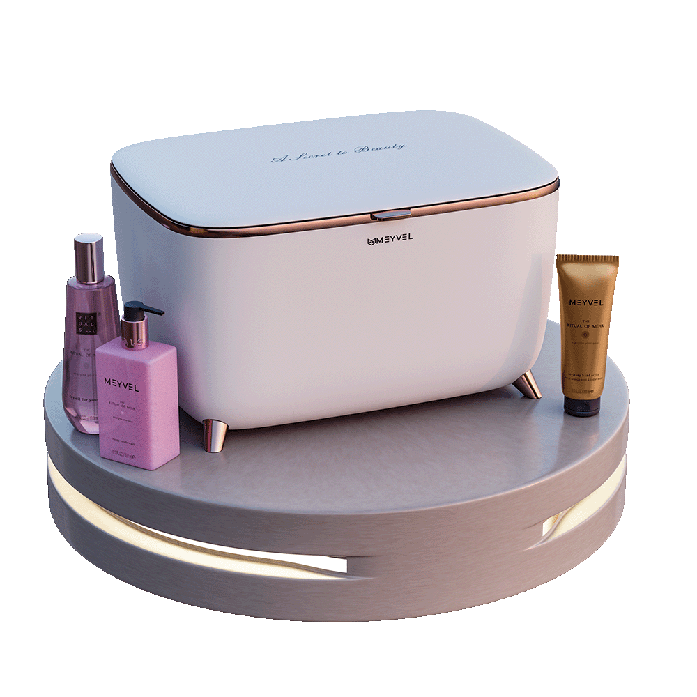 Холодильник для косметики Meyvel MB-09C3W