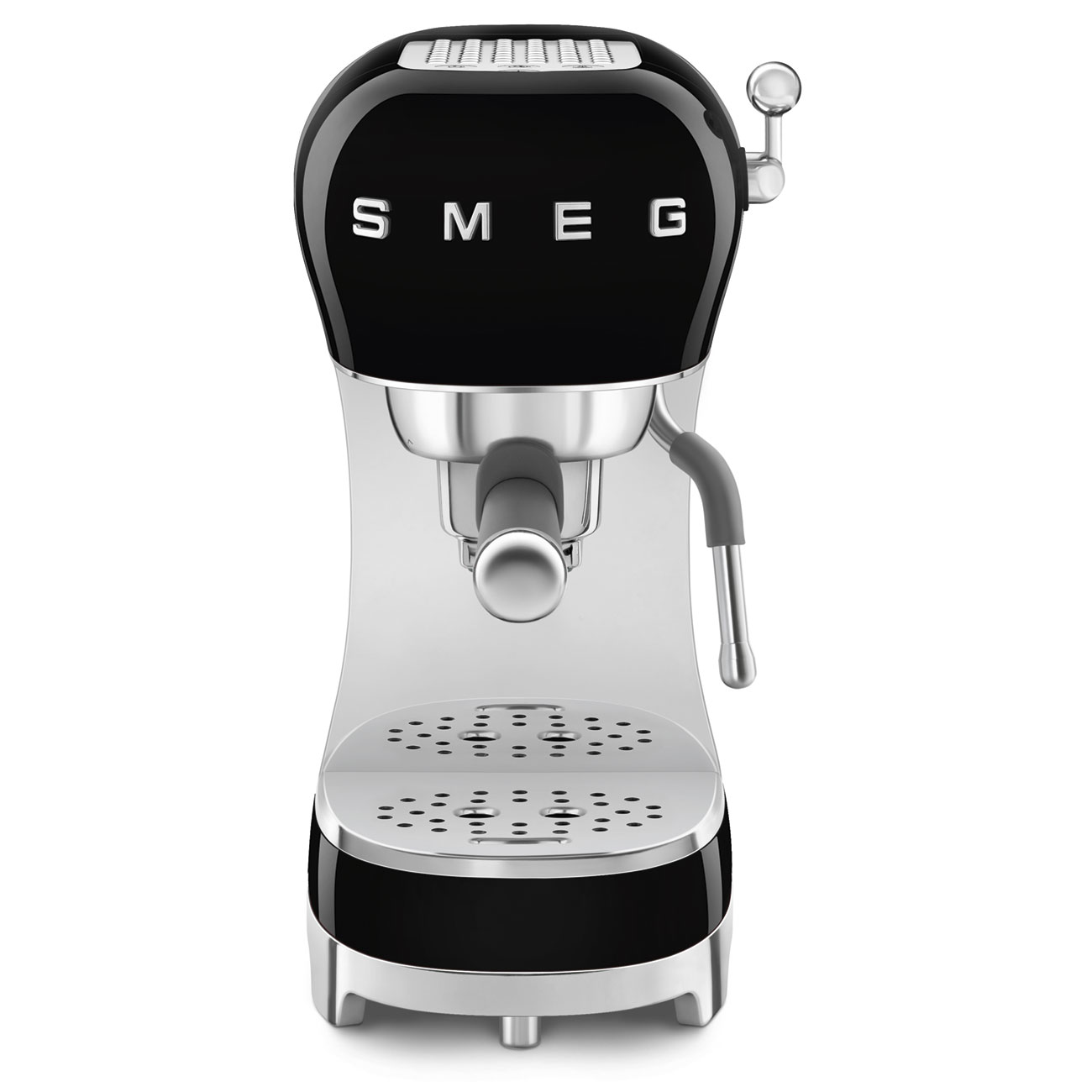 SMEG ECF02BLEU Кофемашина-эспрессо, цвет черный