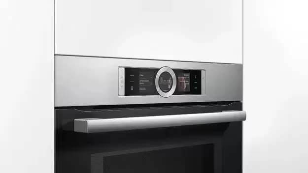 Духовой шкаф с микроволнами Bosch HMG636RS1