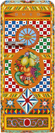 SMEG FAB28RDGC5 Отдельностоящий однодверный холодильник, D&G